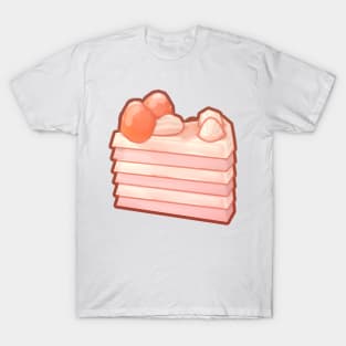 Strawberry Cake slice T-Shirt